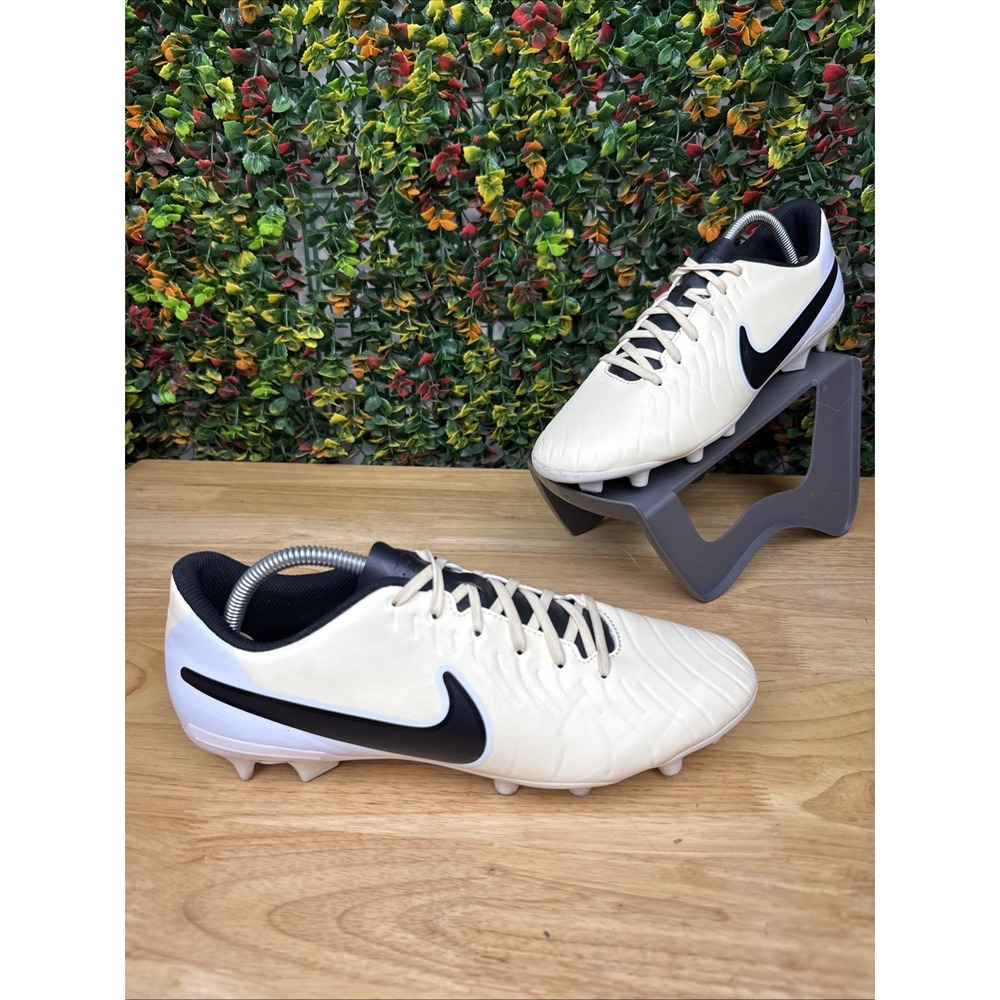 Nike Tiempo Legend 10 Club‎ MG Cleats Shoes DV4344-700 Lemonade Leather Men's 10